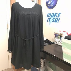Black Tunic Dress; M